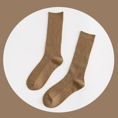 CHAOZHU Women's Japanese Cotton Socks