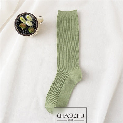 CHAOZHU Women's Japanese Cotton Socks