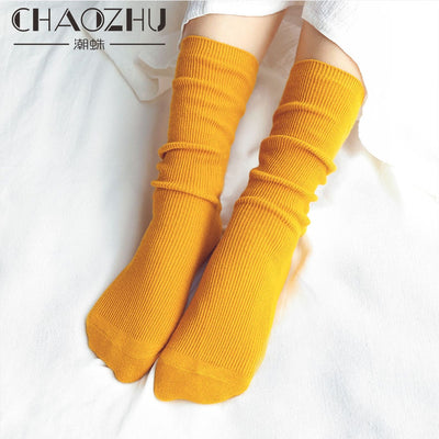 CHAOZHU Women's Japanese Cotton Socks