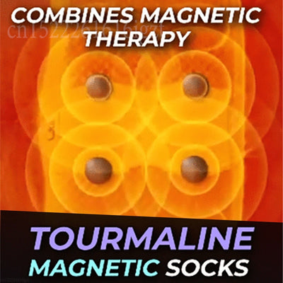 Tourmaline Self-Heating Magnetic Socks Self-Heating Socks T