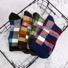 Men's British Style Small Square Leisure Socks