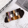 Men's British Style Small Square Leisure Socks