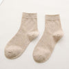 5 Pairs Knitted Girls Casual Socks