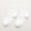 5 Pairs Knitted Girls Casual Socks