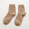 5 Pairs Knitted Girls Casual Socks