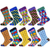 5/10 Pair Geometric Lattice Classic Happy Socks