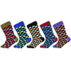 5/10 Pair Geometric Lattice Classic Happy Socks