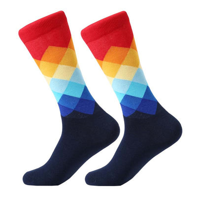 MYORED Gradient Color Tide Socks