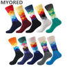 MYORED Gradient Color Tide Socks