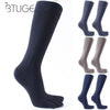 Men Five Finger Toe Long Compression Socks