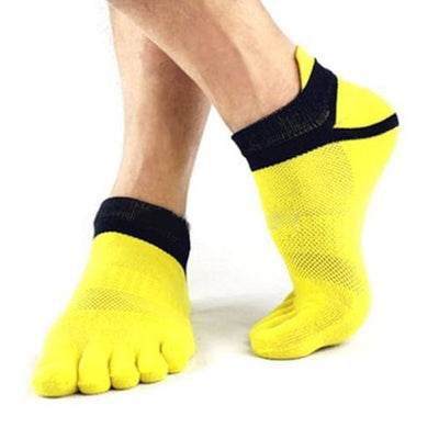 Men Finger Breathable Five Toe Socks