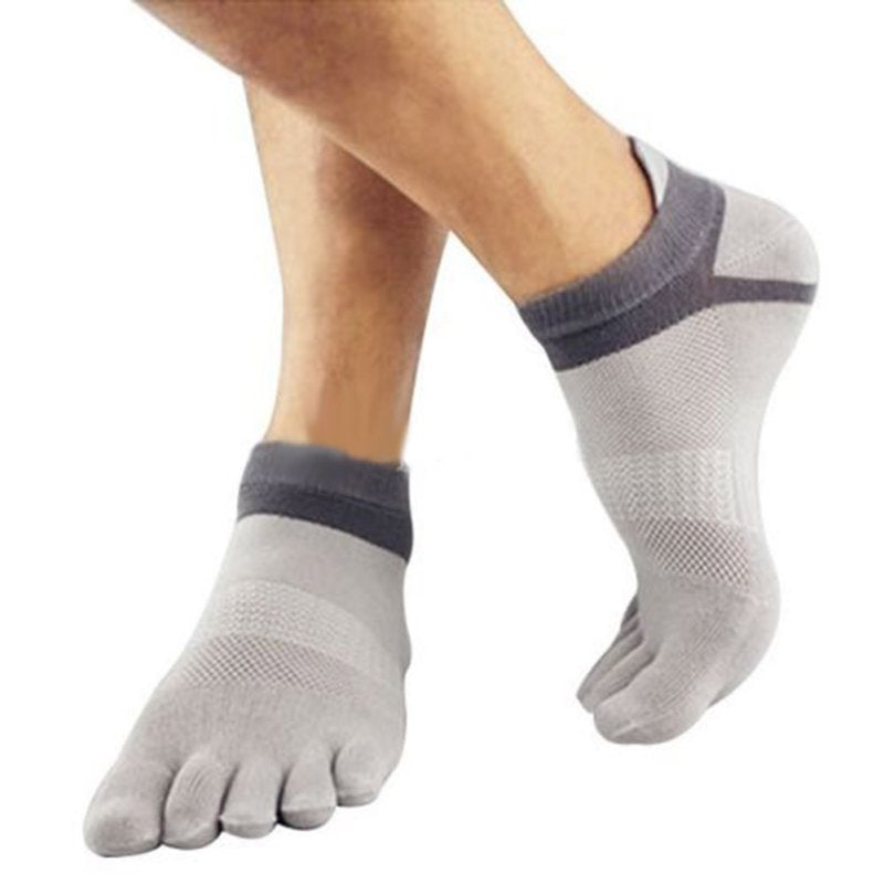 Men Finger Breathable Five Toe Socks