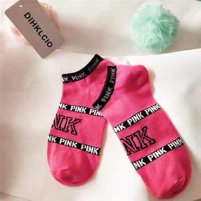 "Pink"Motion Socks