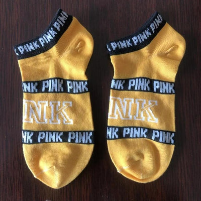 "Pink"Motion Socks