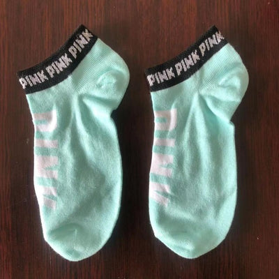 "Pink"Motion Socks