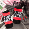 "Pink"Motion Socks