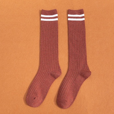 Fahiion Japanese Style Calf Socks