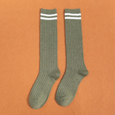 Fahiion Japanese Style Calf Socks