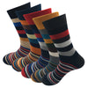 5 Pair JinlinJunlin Color Stripped Socks