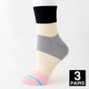 3 Pair Lot Harajuku Fashion Socks