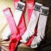 "PINK" Lovely Ladies Long Socks