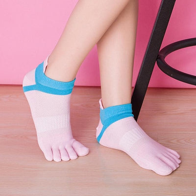 Low Cut Ankle Toe Socks