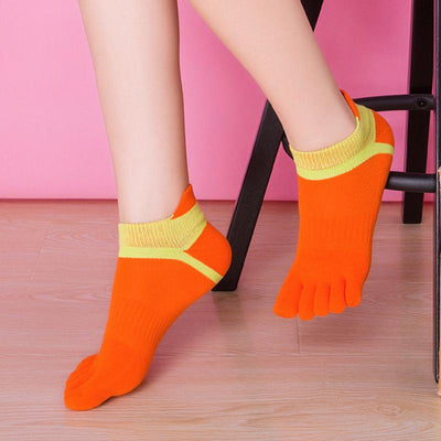 Low Cut Ankle Toe Socks