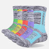 5 Pair/Lot  YUEDGE Combed Socks