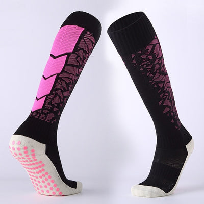 YUEDGE Non-slip Breathable Over Knee Ankle Long Socks