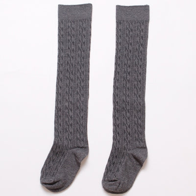 Girls' School Uniform Knee-High Sock