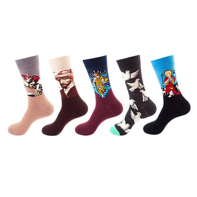 5 Pairs Harajuku Style Socks