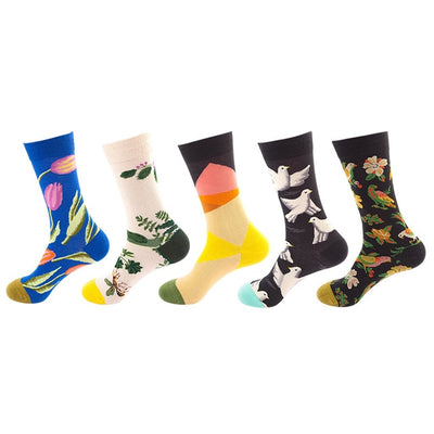 5 Pairs Harajuku Style Socks