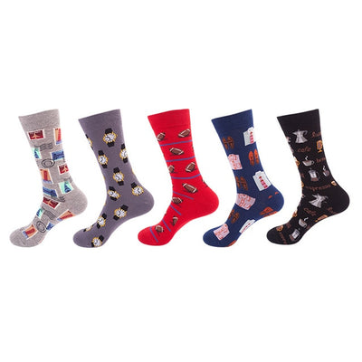 5 Pairs Harajuku Style Socks