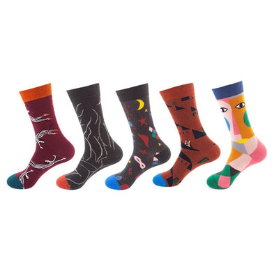 5 Pairs Harajuku Style Socks