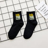 Women Funny Cartoon Cotton  Socks