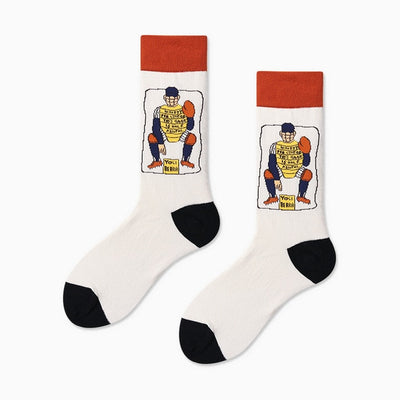 Abstract Art Harajuku Socks