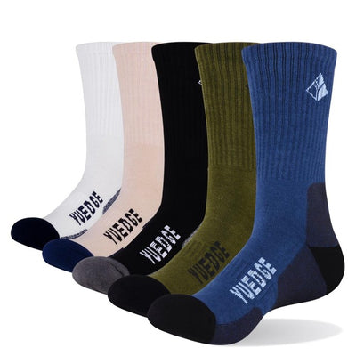 5 Pair/Lot YUEDGE Wicking Socks Sports Socks