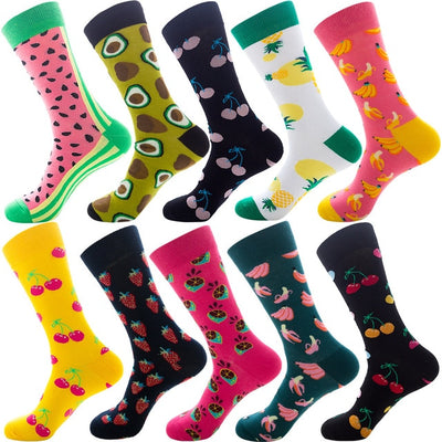 10 Pairs/Lot Men Happy Socks