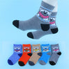 5 Pairs/lot  Boys/Girls Kids Socks Set 1-12Y