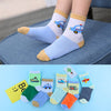 5 Pairs/lot  Boys/Girls Kids Socks Set 1-12Y