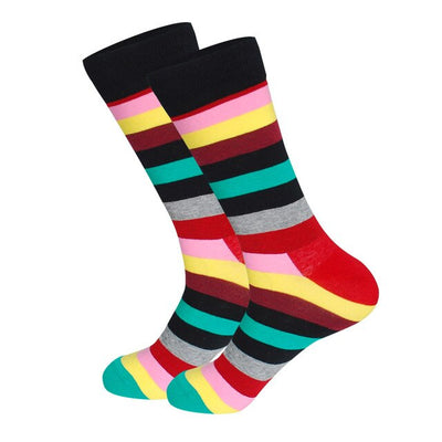 LIONZONE Men Chaussette Homme Colorful Socks