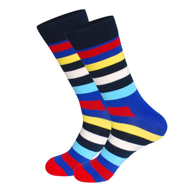 LIONZONE Men Chaussette Homme Colorful Socks