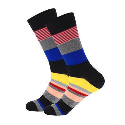 LIONZONE Men Chaussette Homme Colorful Socks