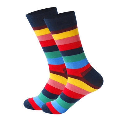 LIONZONE Men Chaussette Homme Colorful Socks