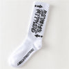 Word Printed Socks