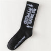 Word Printed Socks