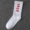 Word Printed Socks