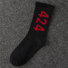 Word Printed Socks