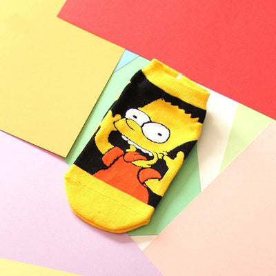 Children Cartoon Funny Cotton Socks