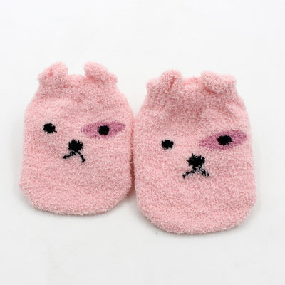 Non-slip Baby Socks Coral Fleece Socks